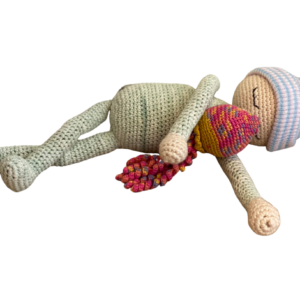 Gehaakt Knuffelpopje van 25 tot 55 cm